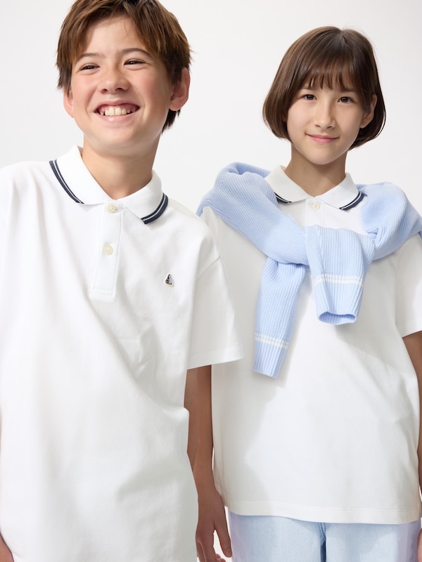 

Поло Dry из пике (вышивка) Uniqlo, 00 white, Белый, Поло Dry из пике (вышивка) Uniqlo, 00 white