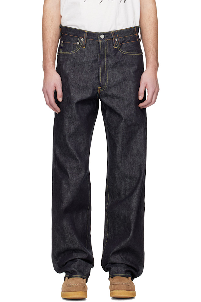 

Военно-Морская социальная скульптура 01 ex wd нестиранные джинсы Visvim, L32