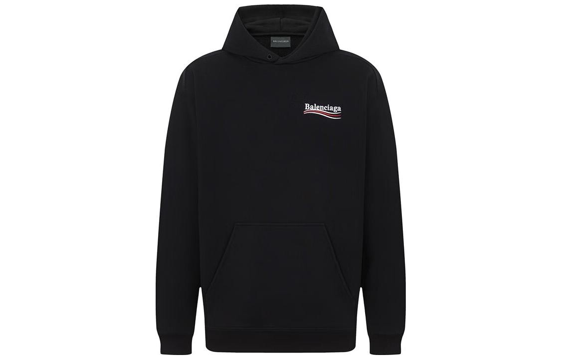 

Толстовка мужская Balenciaga Political Campaign Logo, черный