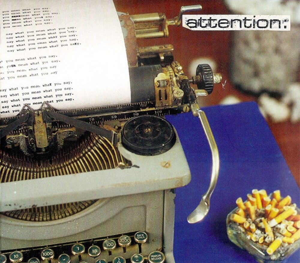 

Диск CD Say What You Mean What You Say - Attention: