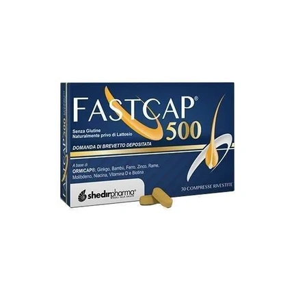 

Fastcap 500 Hair Wellness Supplement 30 таблеток Shedir Pharma