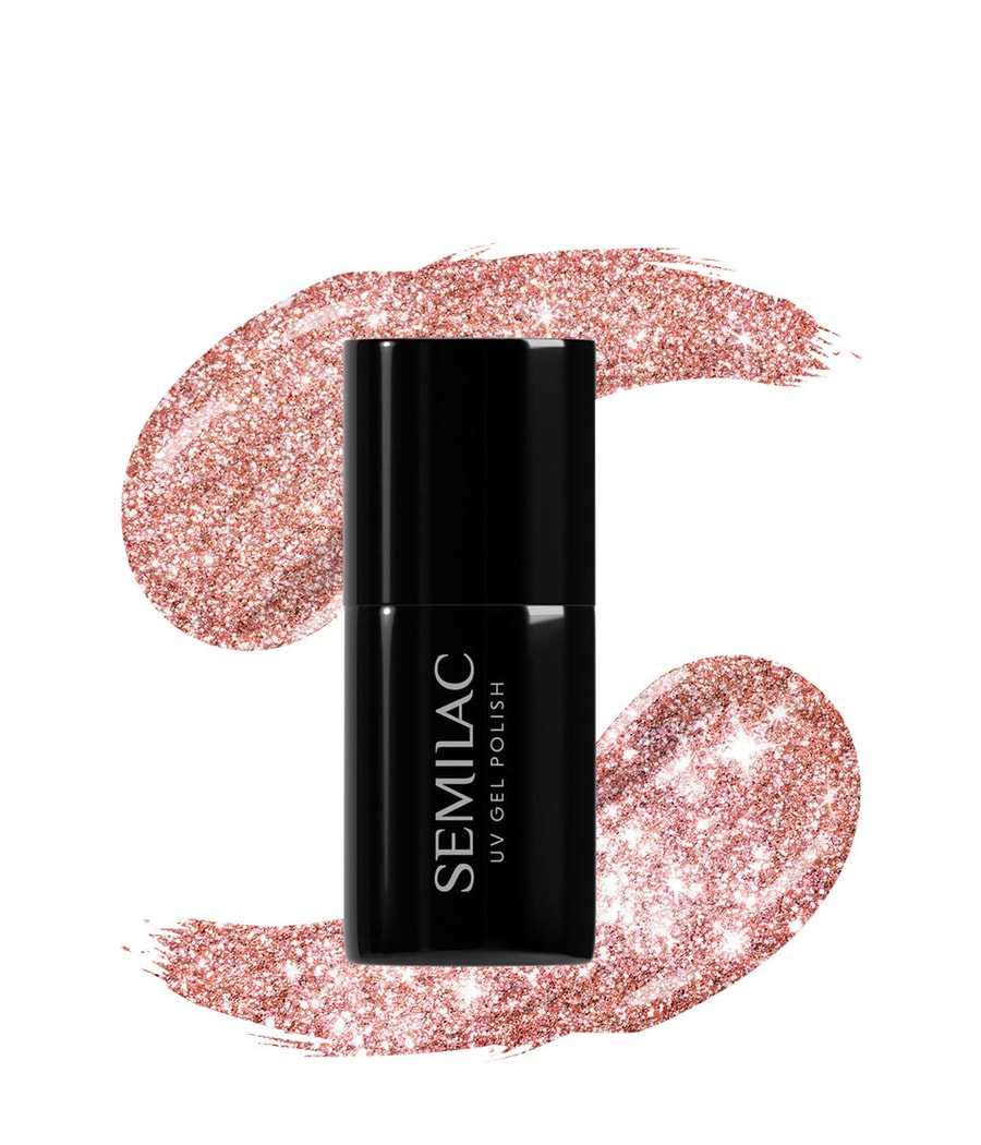 

Гель-лак для ногтей Semilac UV Colours UV Gel Polish, 458 Sparkling Rosé, 7 ml
