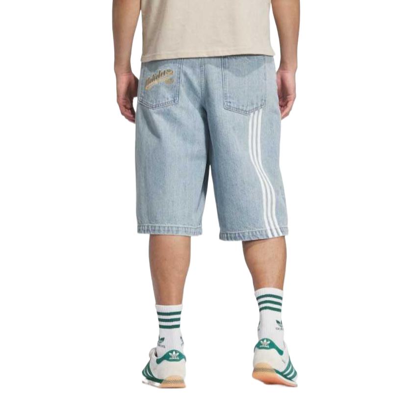 Adidas Originals Джинсовые шорты Unisex Light Denim Blue — фото 3