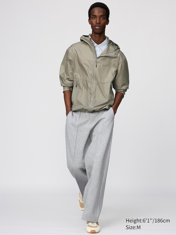 Прямые брюки из футера (удлиненные) Uniqlo, 30 natural — фото 3