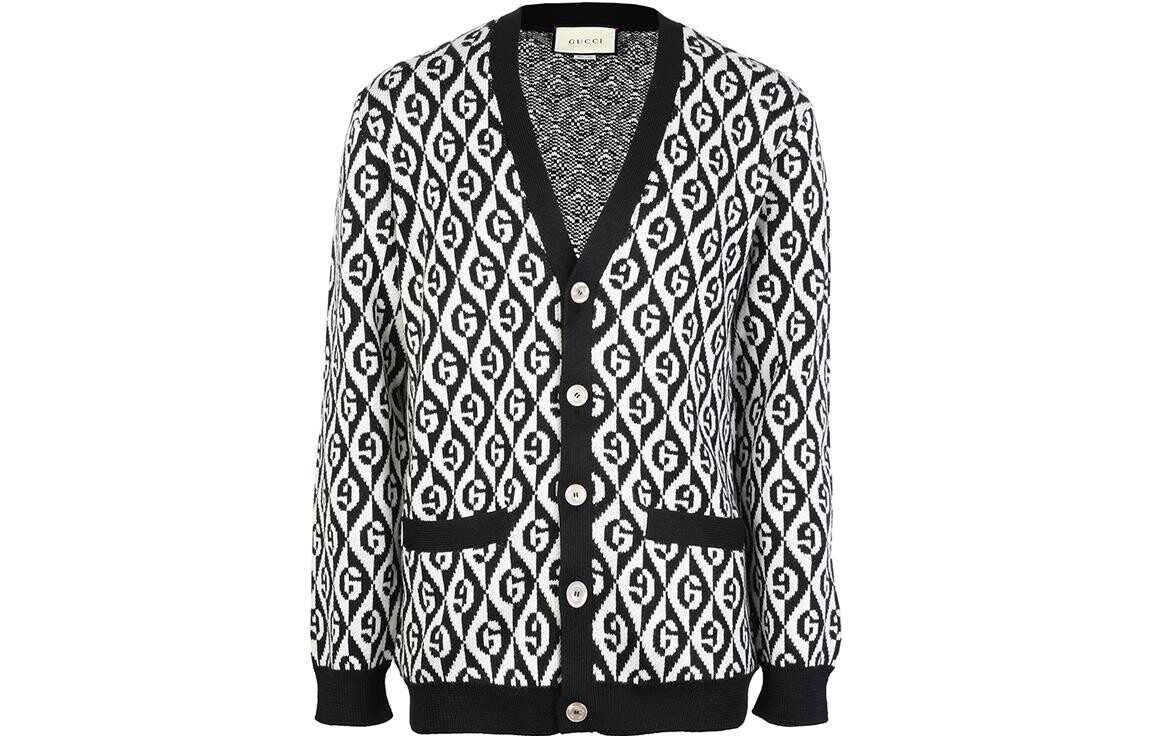 

Кардиган мужской Gucci, черный / белый