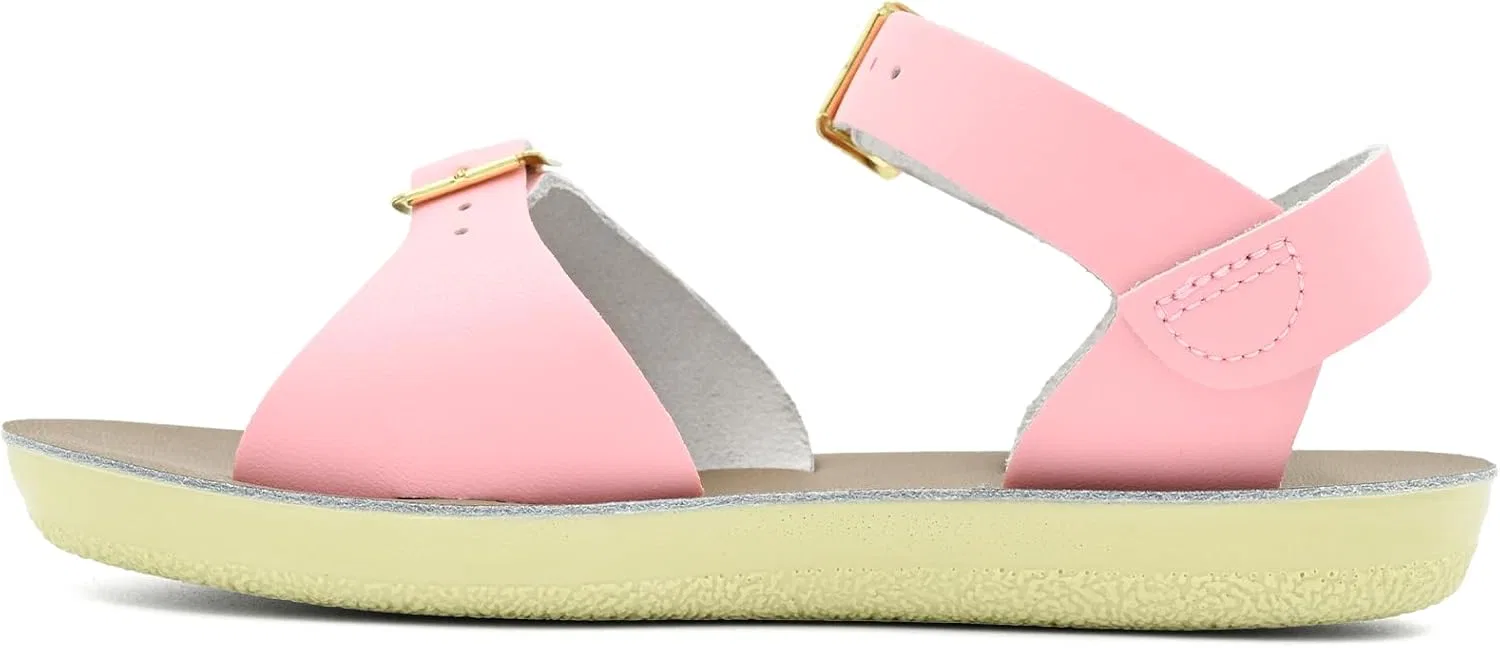 Сандалии кожаные Sun-San, розовый Salt Water Sandals — фото 3