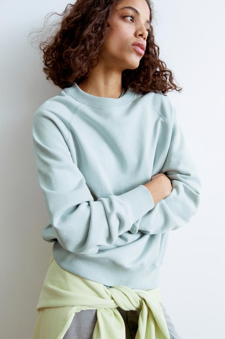 

Толстовка свободного кроя Pull And Bear, серый