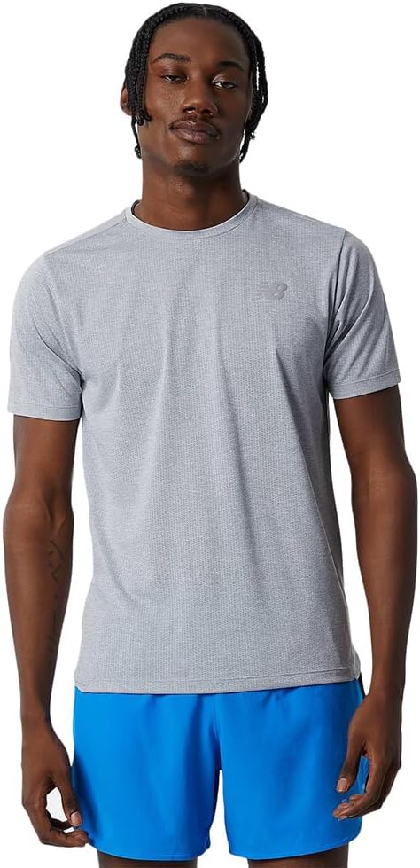 

Футболка New Balance MT21262 Impact Run SS с коротким рукавом, серый