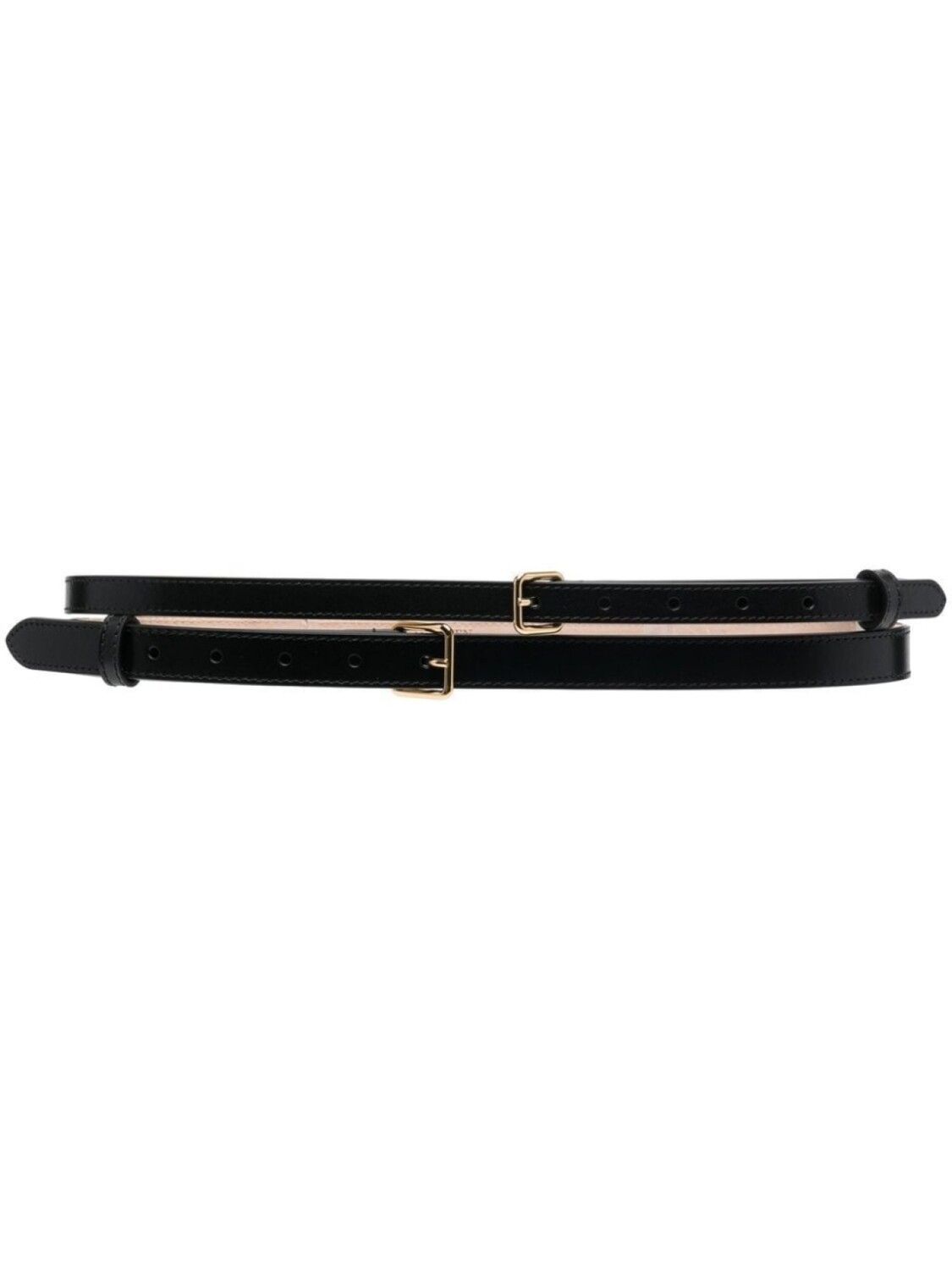 

Alexander McQueen ремень Doubled, черный