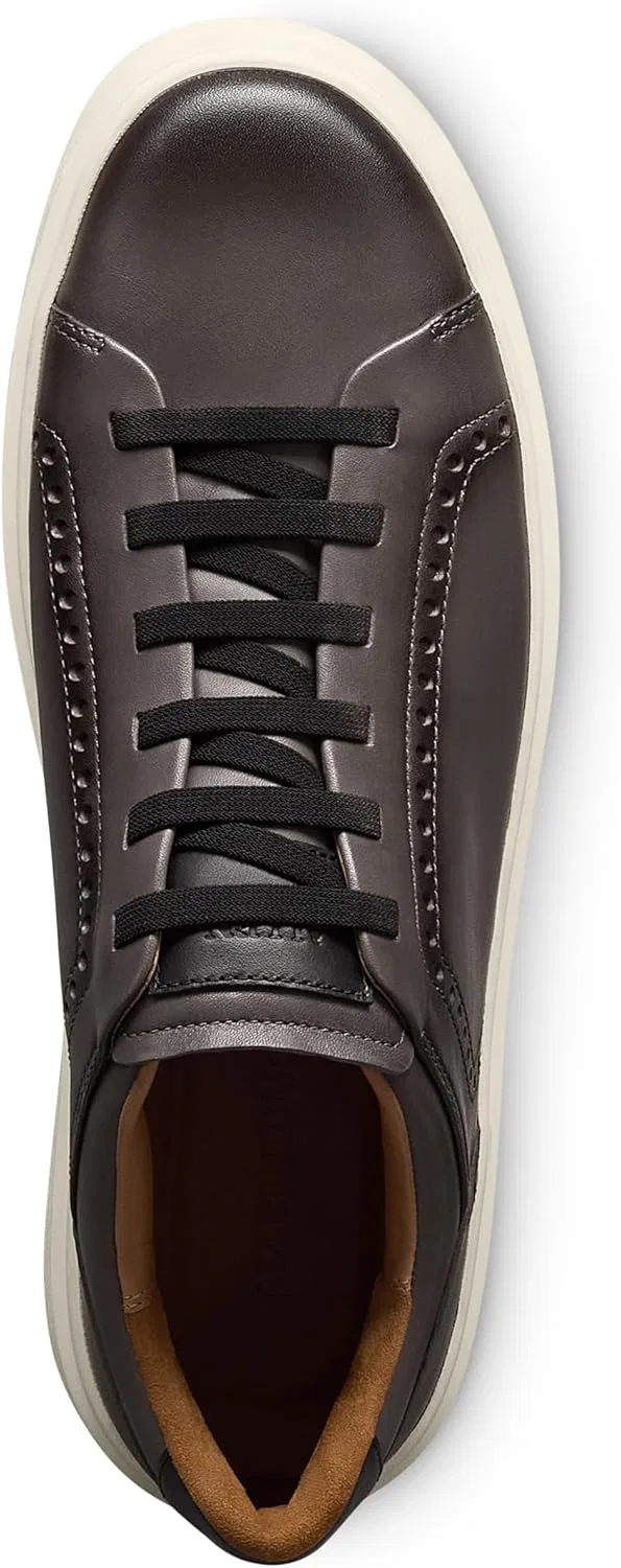 Кроссовки кожаные Allen Edmonds Oliver, Серый Брог — фото 4