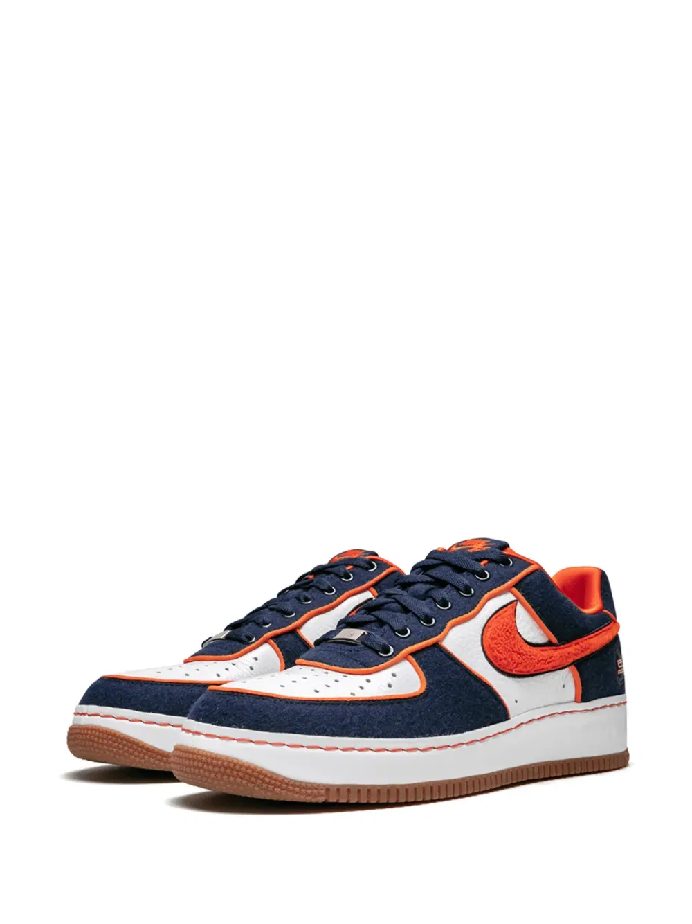 Низкие кроссовки Air Force 1 Supreme Nike, синий — фото 2