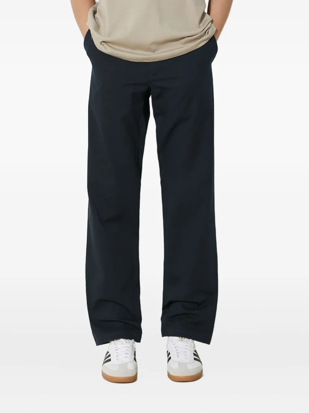 

Брюки из эластичного хлопка Aros Norse Projects, синий