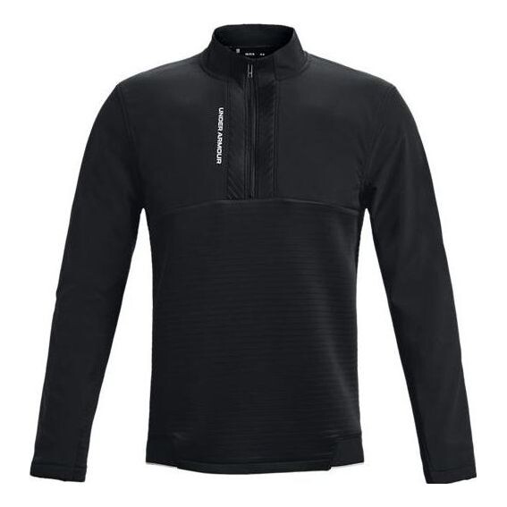 

Куртка storm daytona 1/2 zip jacket 'black' Under Armour, черный