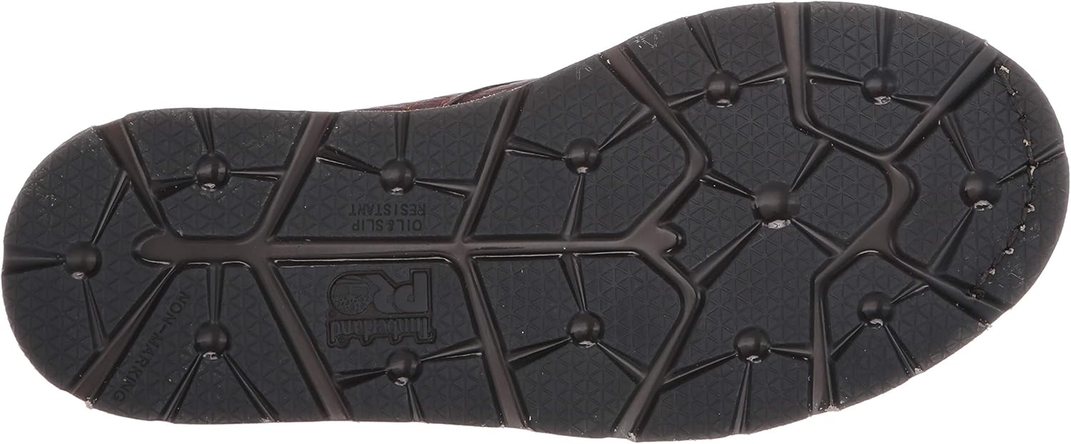 Timberland PRO мужские рабочие ботинки Gridworks Wedge 6 дюймов с защитным носком Alloy и водонепроницаемостью, Brown V1 — фото 4