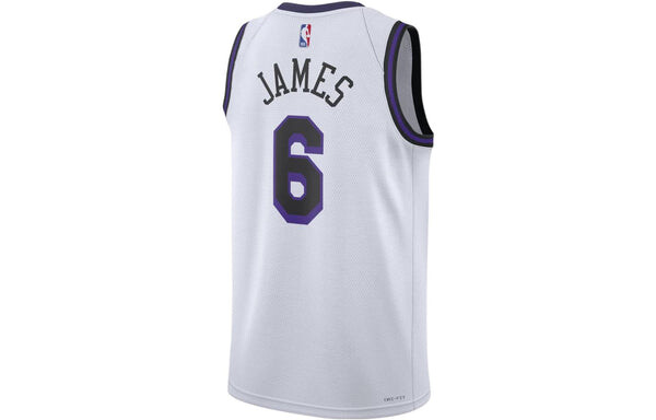Майка Nike Dri-FIT NBA Los Angeles Lakers Lebron James City Edition 2022/23 Swingman Jersey — фото 2