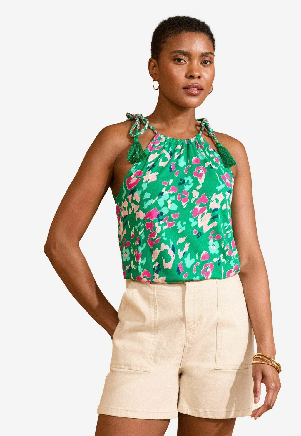 

Топ REGULAR FIT Love & Roses, зеленый