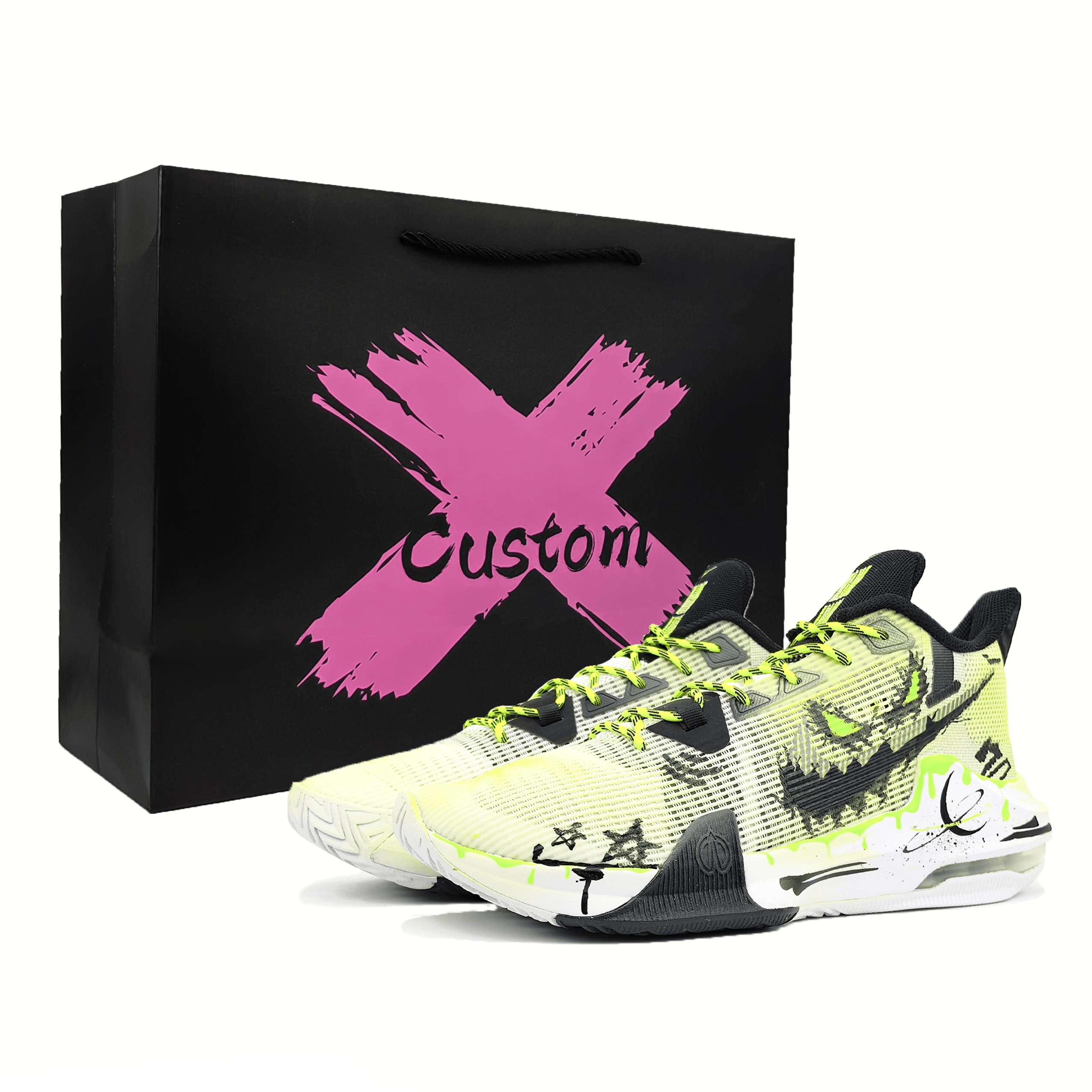

Баскетбольные кроссовки Air Max Impact Low, мужские, лимонного цвета Nike, Lemon
