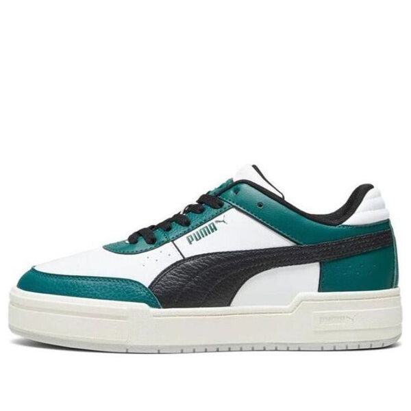

Кроссовки ca pro sport leather 'white malachite black' Puma, белый