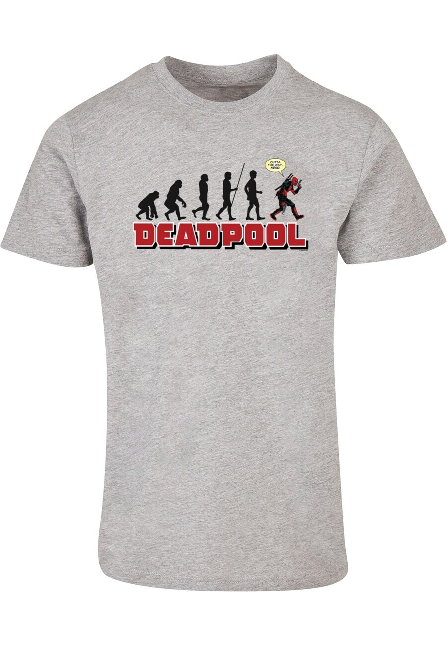 

Классическая футболка ABSOLUTE CULT Shirt Deadpool - Evolution, пятнистый серый