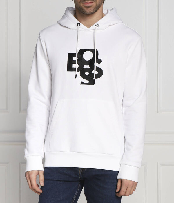 

Свитер Seeger 105 Regular fit Boss, белый