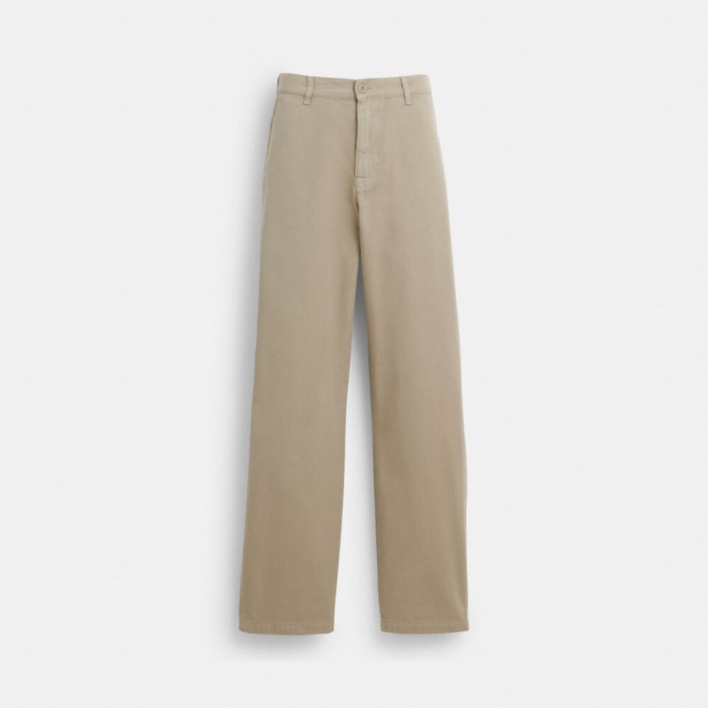 

Брюки COACH Garment Dye Chino, цвет Stone
