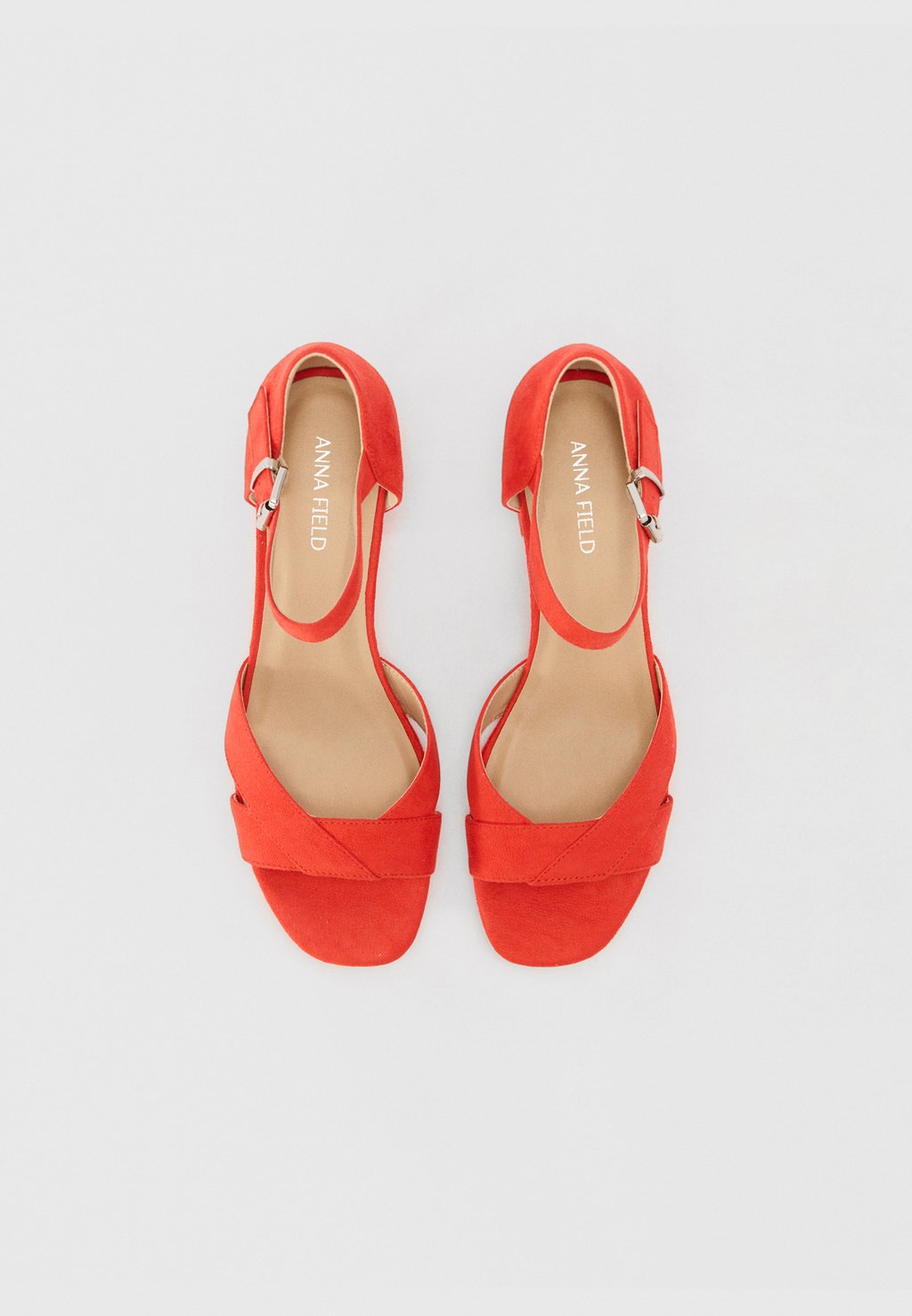 Сандалии Classic heels Anna Field by Zalando, красный — фото 4