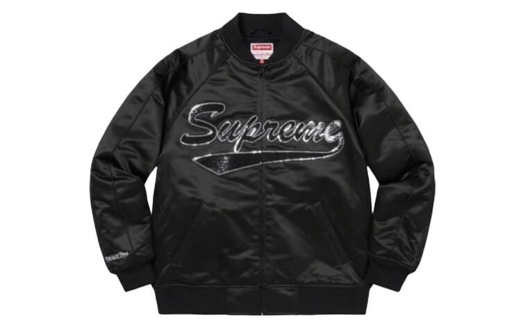 

Джерси Supreme Mitchell & Ness Sequin Logo, черный