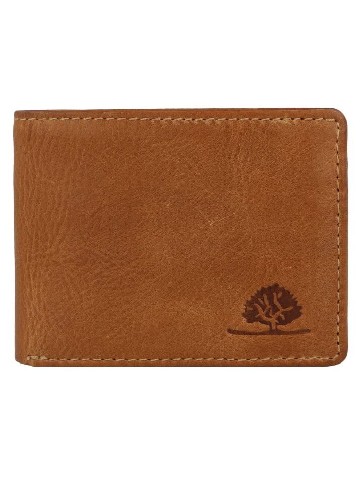 

Кошелек Greenburry Tornado Geldbörse RFID Schutz Leder 10 cm, цвет peanut brown