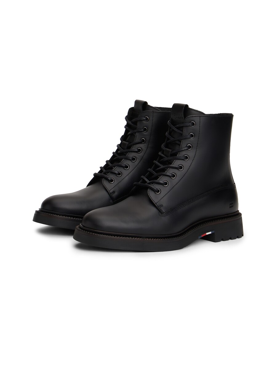 Ботинки на шнуровке TOMMY HILFIGER, Black — фото 2