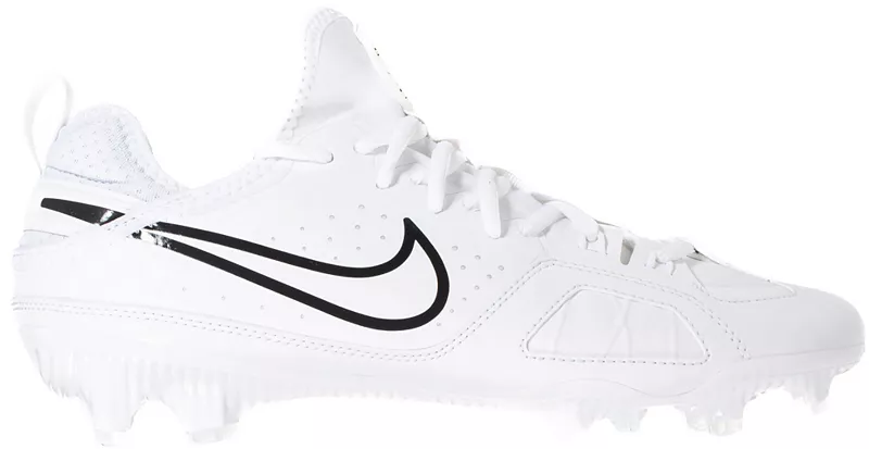 Бутсы для лакросса Nike Alpha Huarache 9 Varsity LAX, белый/черный