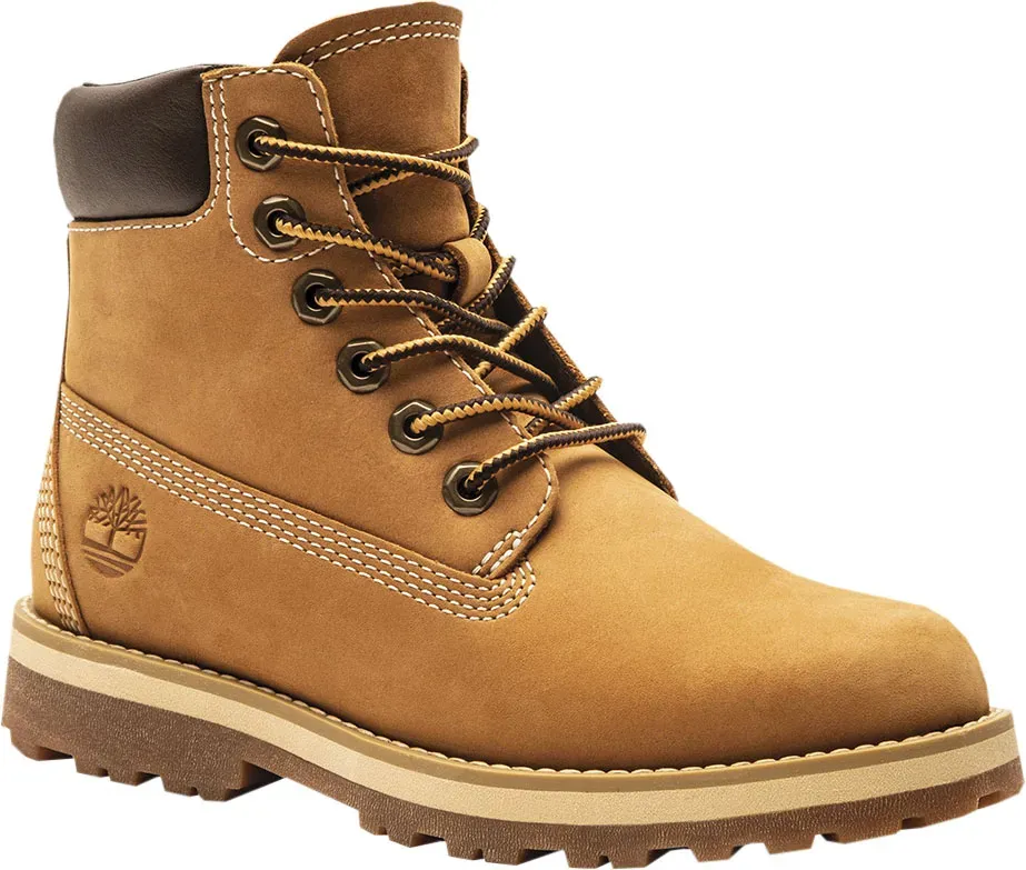 

Ботинки Timberland на шнуровке "Courma Kid Traditional6In", цвет Wheat