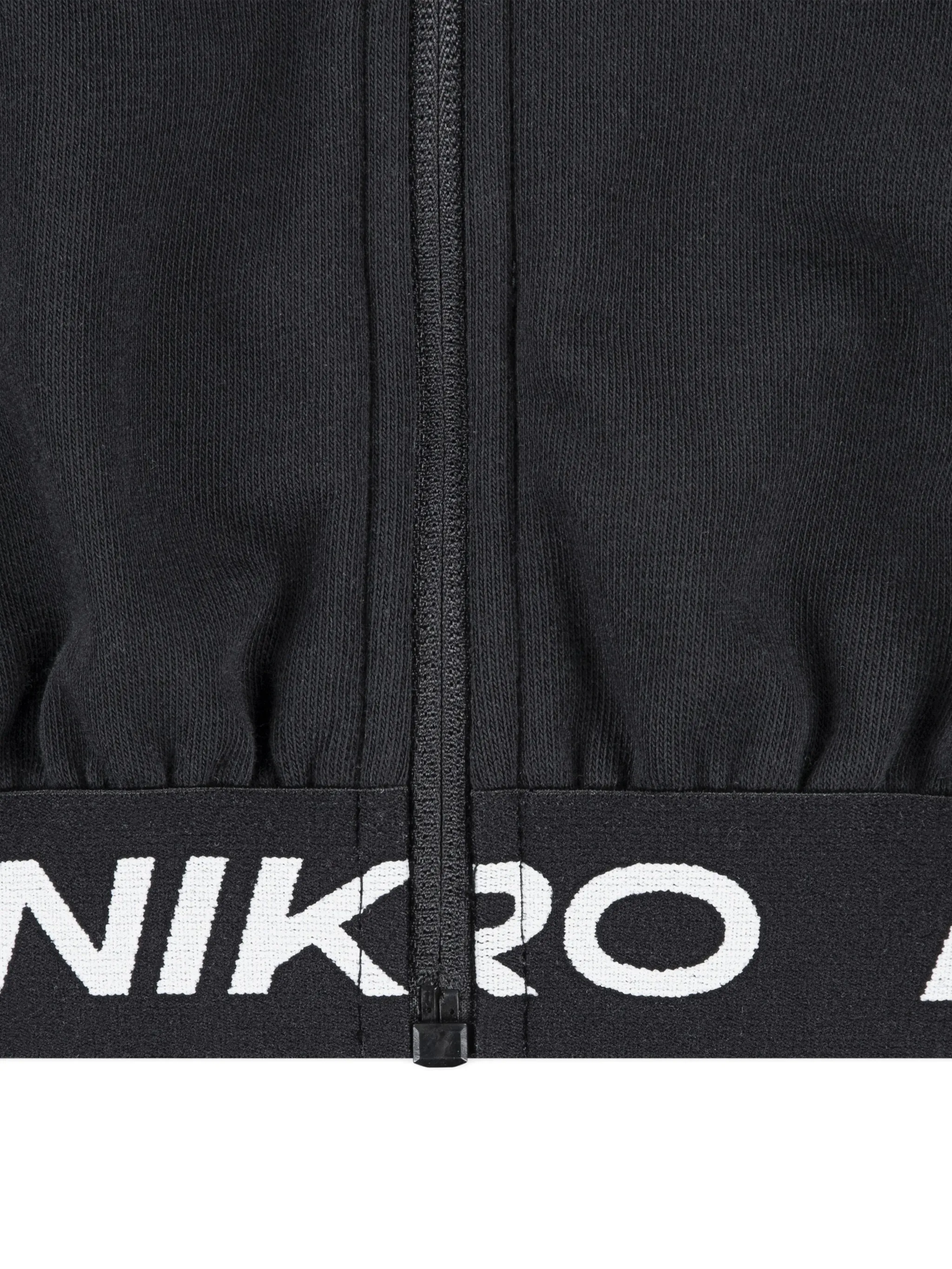 Толстовка с капюшоном с логотипом и лентой Nike Kids, черный — фото 3