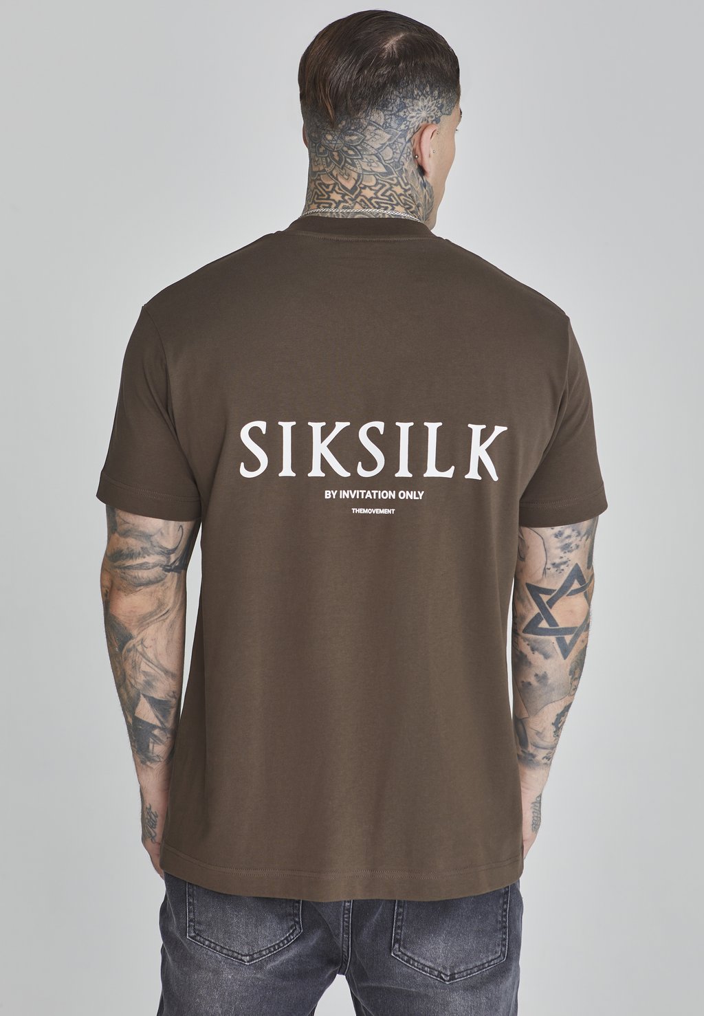 

Футболка с принтом GRAPHIC SIKSILK, коричневый