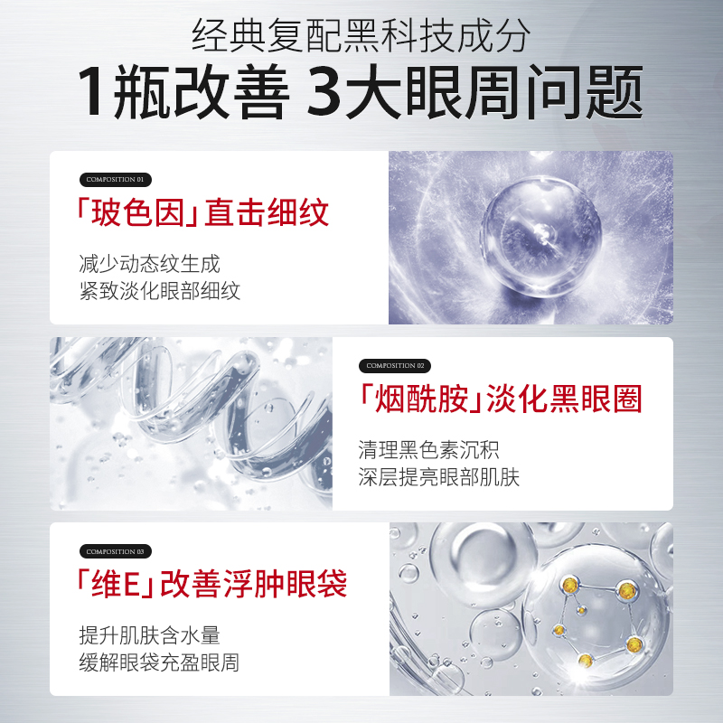 Крем для глаз Unisex NING, 90g get rid of fine-grained eye bags — фото 4