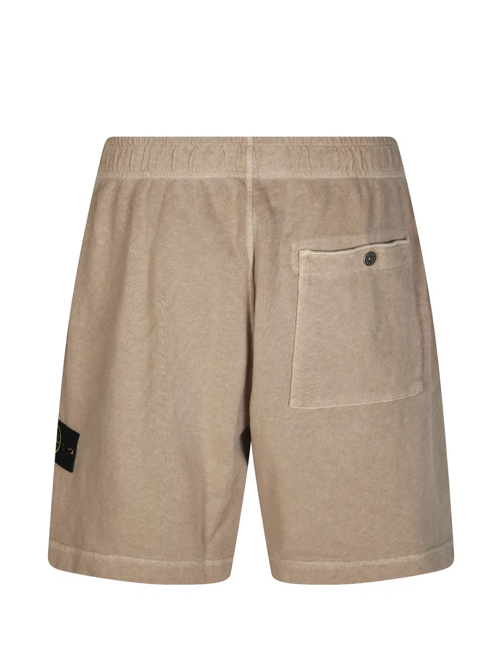 Спортивные шорты с эластичным поясом Stone Island, нейтральный — фото 2