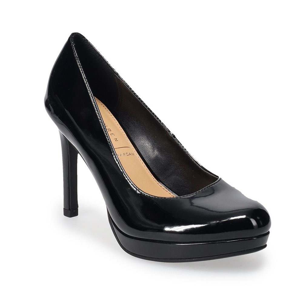 

Женские туфли-лодочки LC Lauren Conrad Rebel, цвет Black Patent