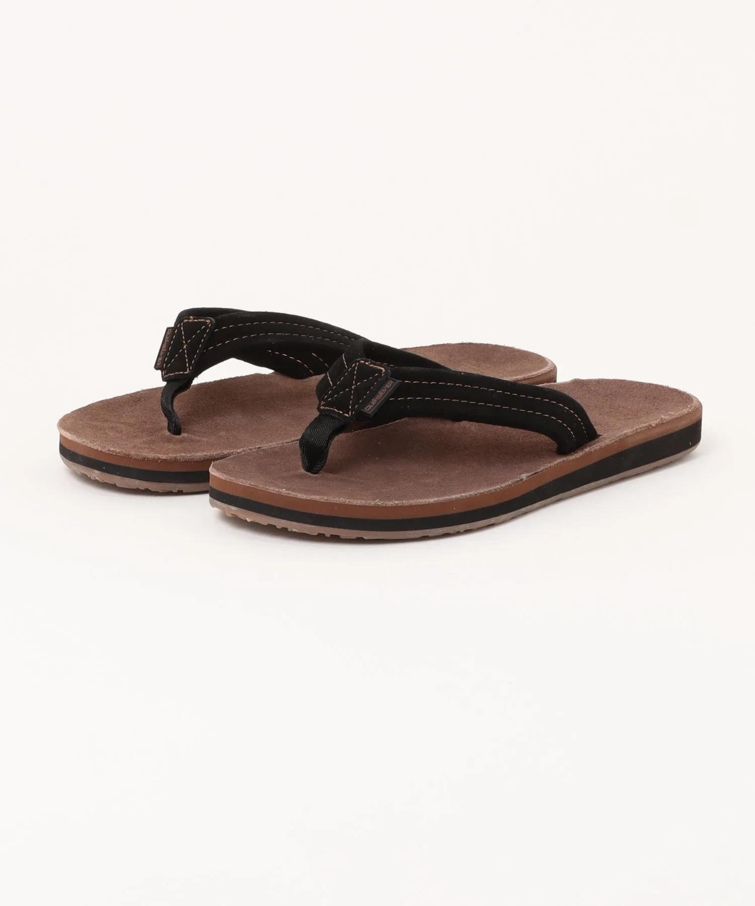 Мужские сандалии из замши Carver Suede 26 Plus Quiksilver коричневые