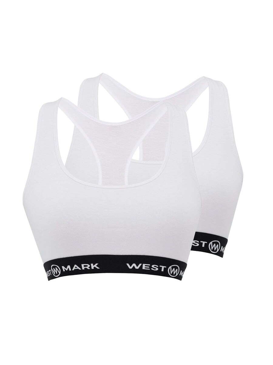 

Спортивный бюстгальтер-бралетт WESTMARK LONDON, белый