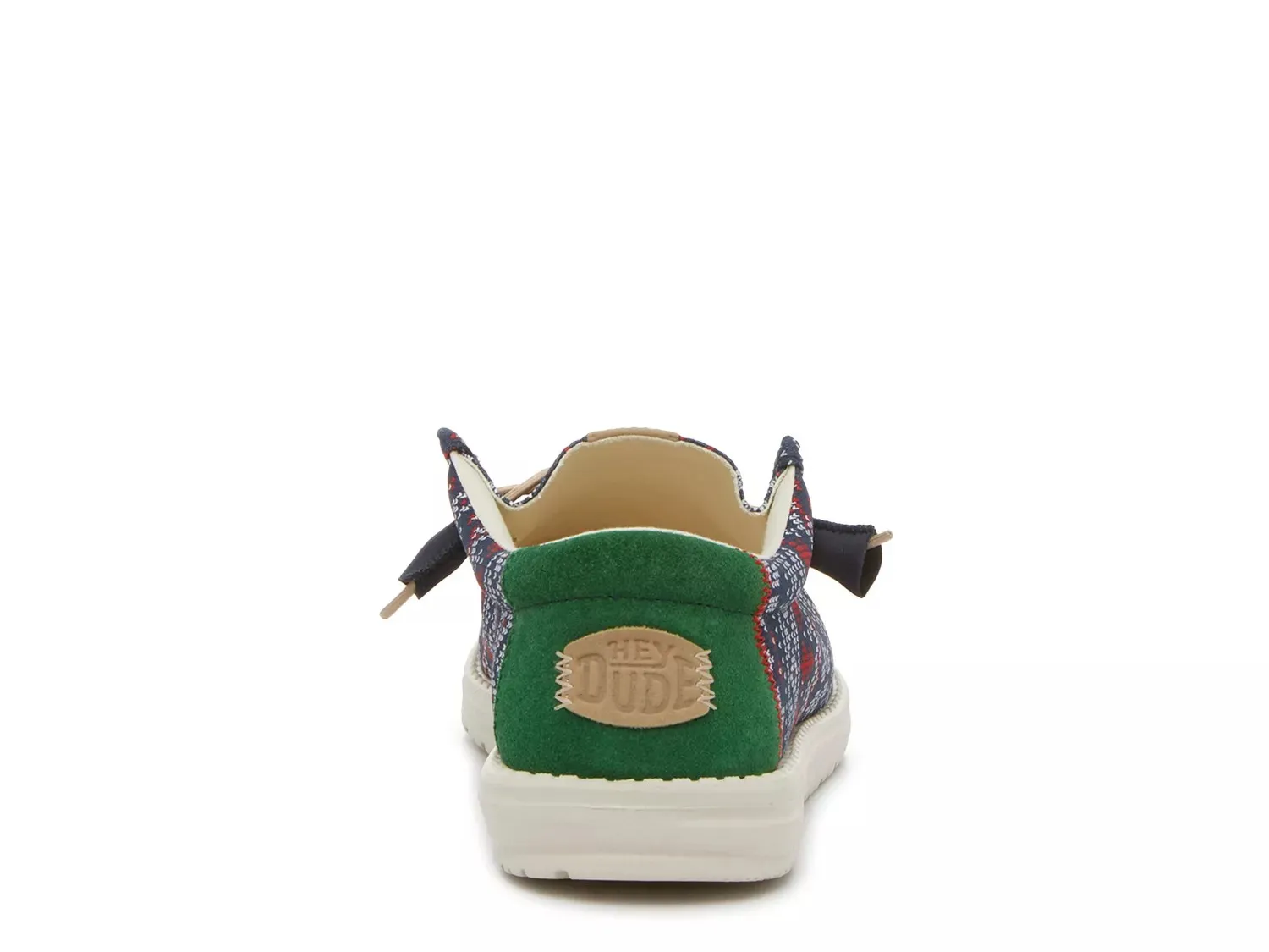 HEYDUDE Wally Slip-On — мужские, темно-синий/многоцветный свитер с принтом — фото 4