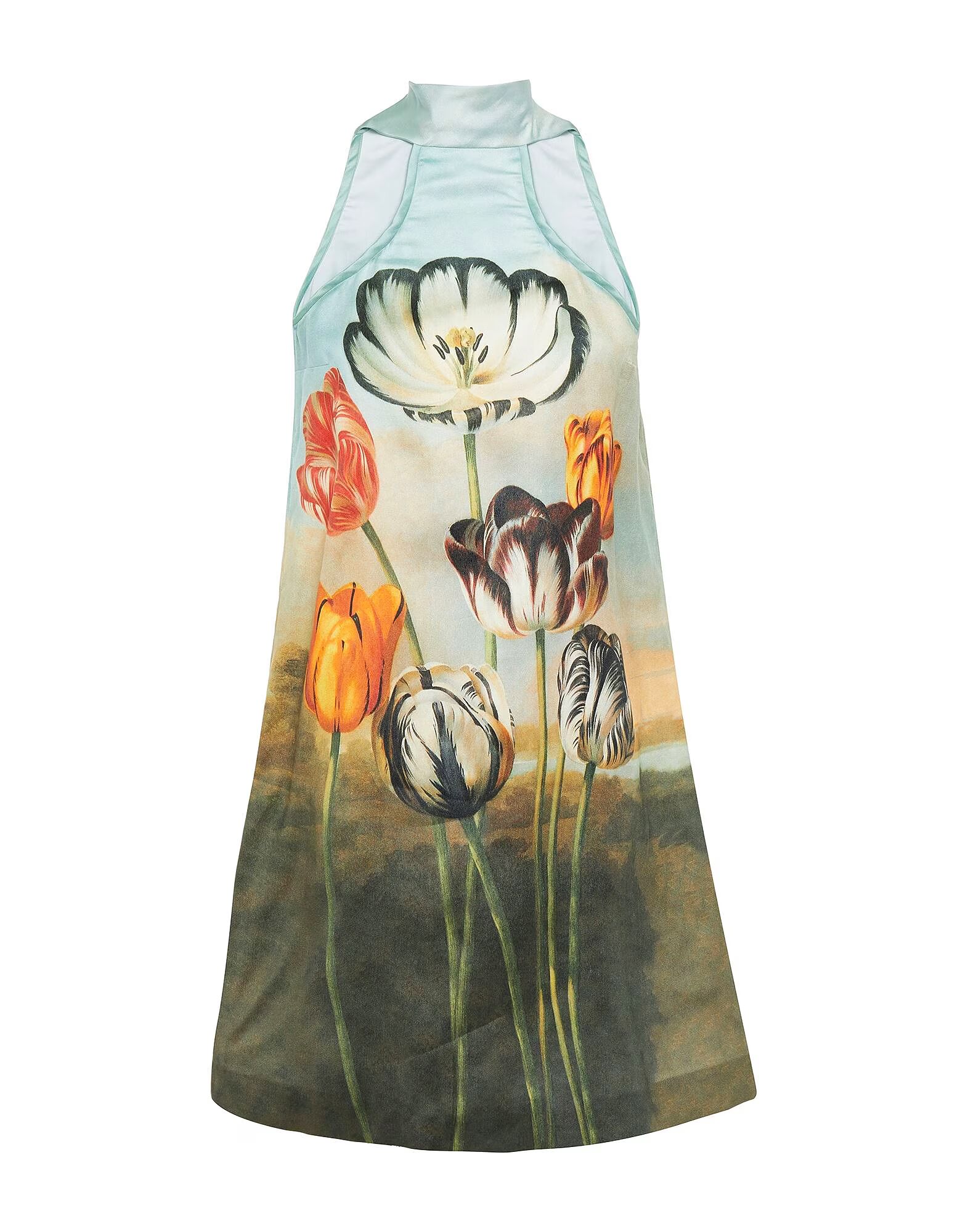 

Мини-платье Stella Mccartney, небесно-голубой