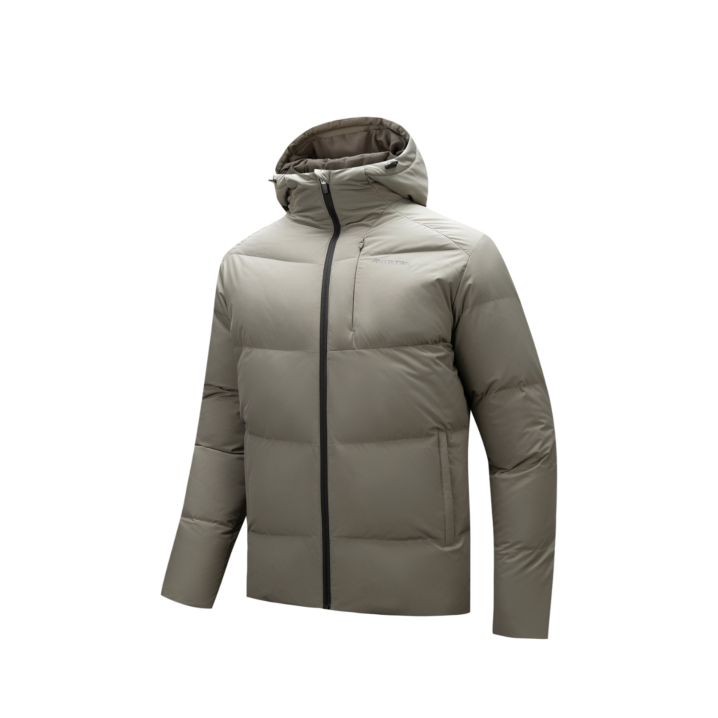 

Мужская пуховая куртка дымчато-серого цвета ANTA, серый