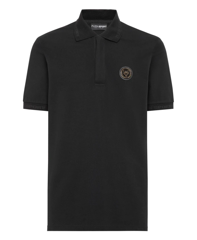 

Футболка-Поло - заявление Plein Sport, черный