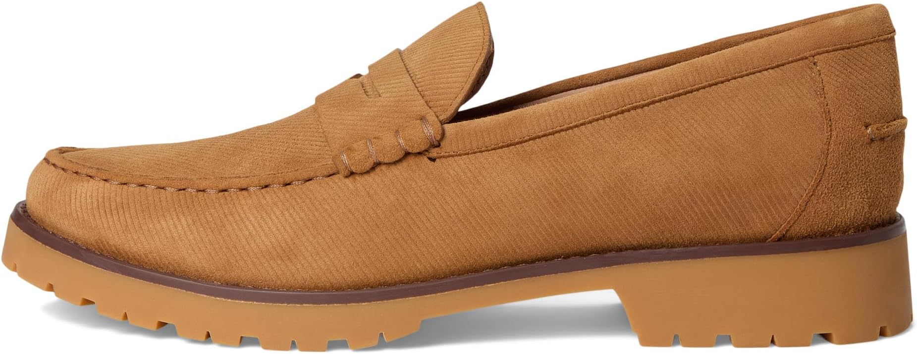 Лоферы Cole Haan Women's Treena Lug Loafers, Golden Honey Corduroy Suede — фото 4