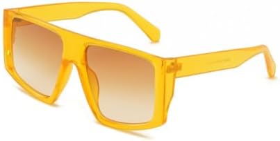 

Большие солнцезащитные очки для женщин, винтажные солнцезащитные очки с градиентным переходом, ветрозащитные солнцезащитные очки для мужчин, желто-синие очки MTZJH, C2