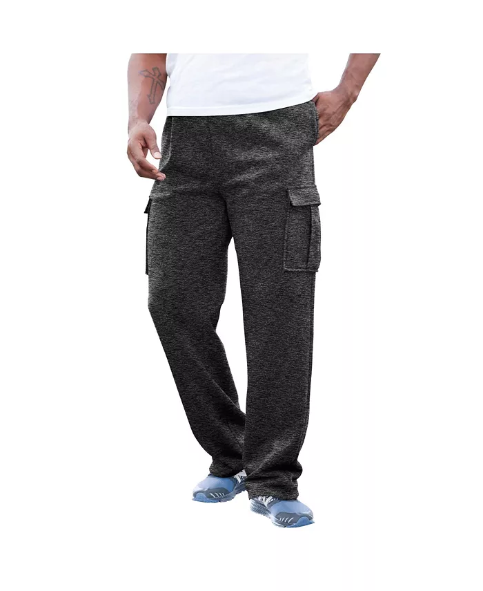 

Брюки карго с начесом Big & Tall KingSize, мультиколор
