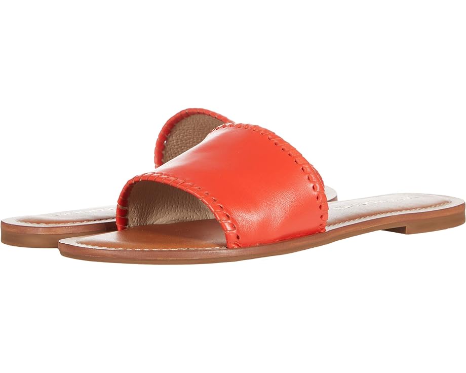 

Сандалии Jack Rogers Sofia Slide, цвет Fire Red/Fire Red