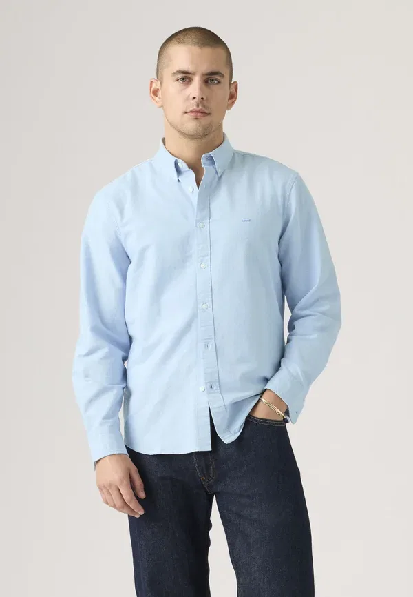 Рубашка Levi'S, модель Authentic shirt, цвет нежный шамбре синий