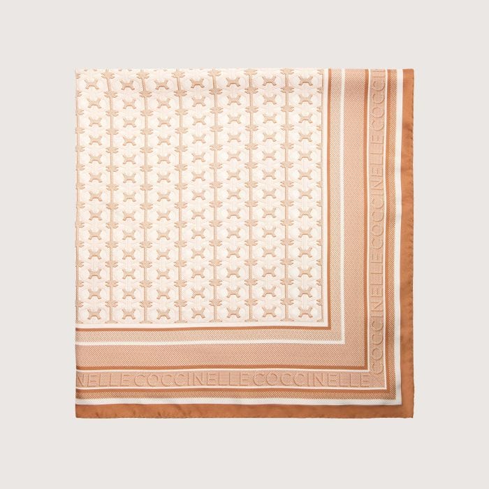 

Платок Coccinelle Coated Monogram, цвет Multi Blanco