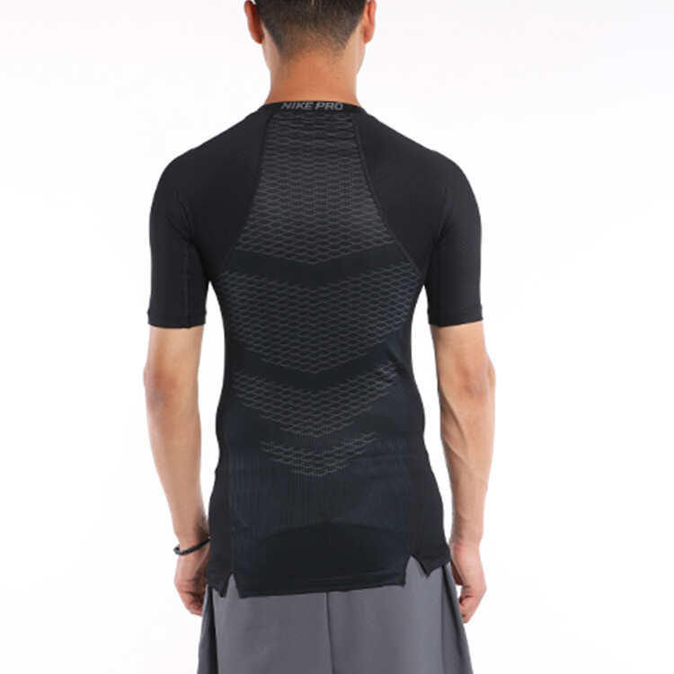 Мужская футболка для фитнеса Nike, черный — фото 4