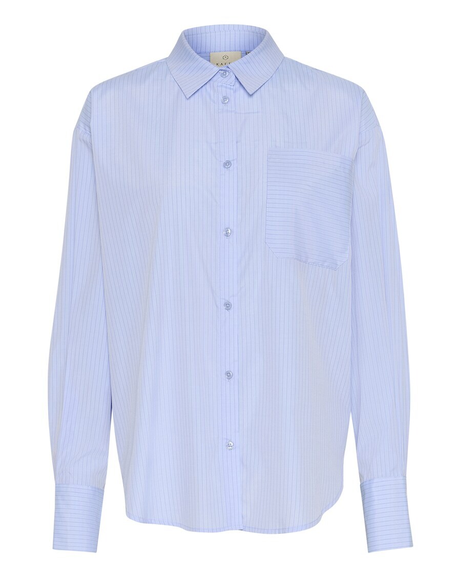 

Рубашка Kaffe Blouse Tara, небесно-синий